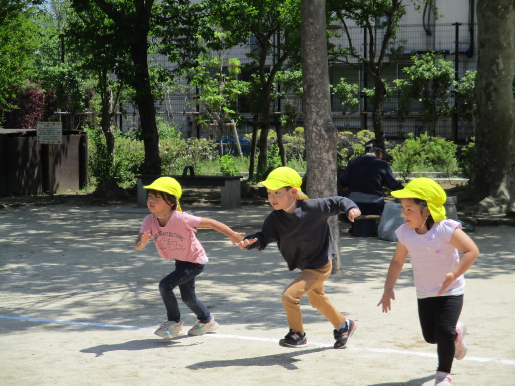 画像：戸外活動